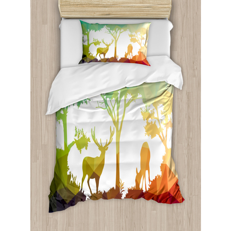 Desert Hunter Graphic Duvet Cover Set