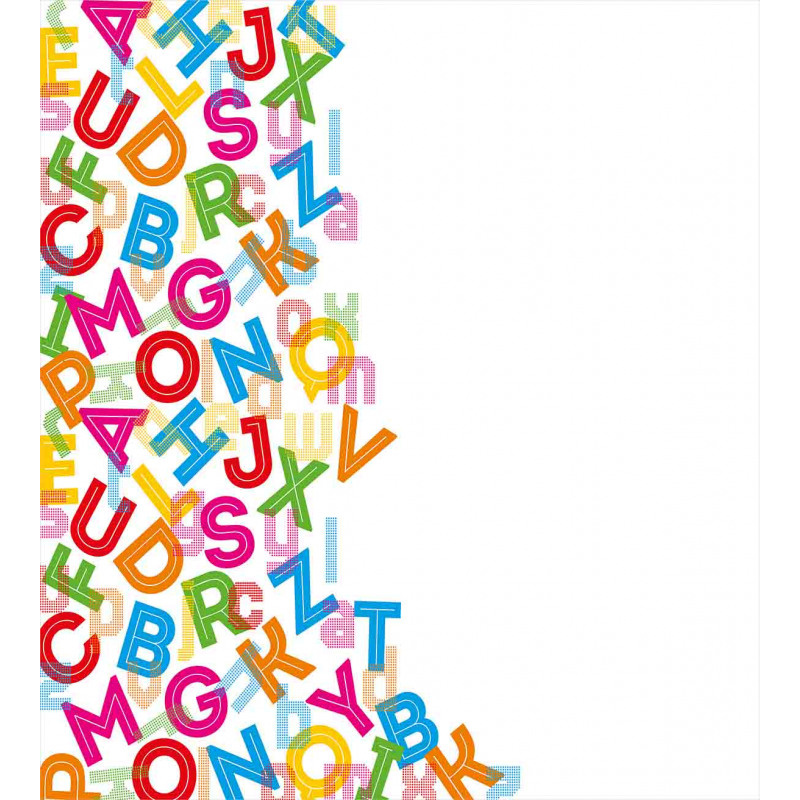 Alphabet Lettering Duvet Cover Set