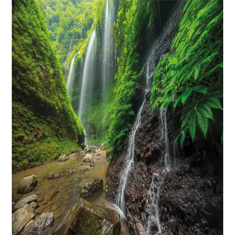 Waterfall Forest Duvet Cover Set