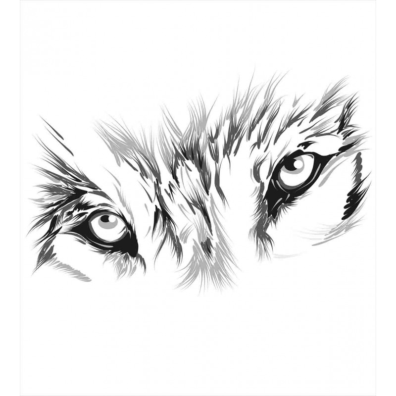 Winter Animal Wild Wolf Duvet Cover Set