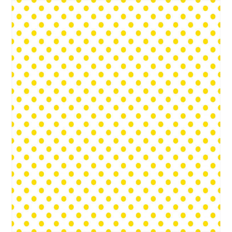 Picnic Yellow Spots Duvet Cover Set