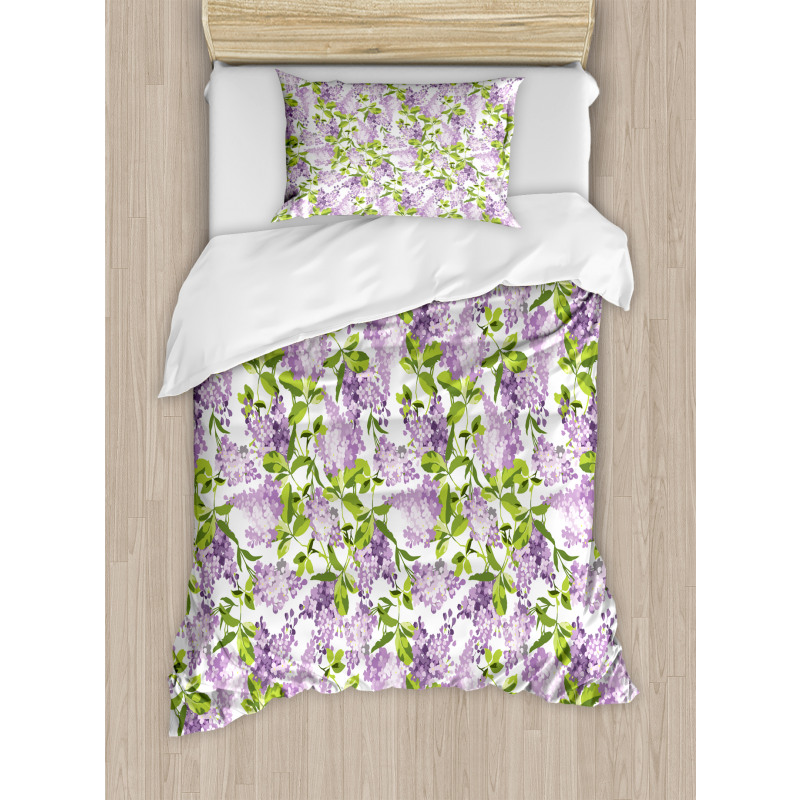 Botanic Spring Plants Duvet Cover Set