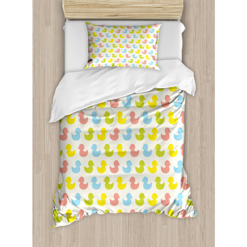 Colorful Baby Art Duvet Cover Set