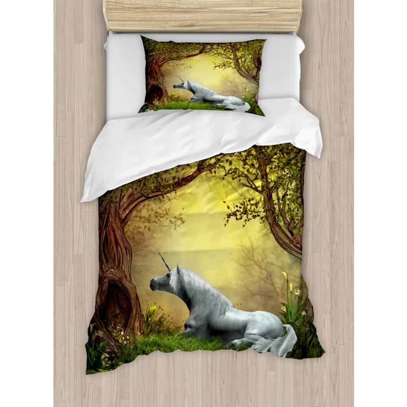 Fantasy Forest Duvet Cover Set