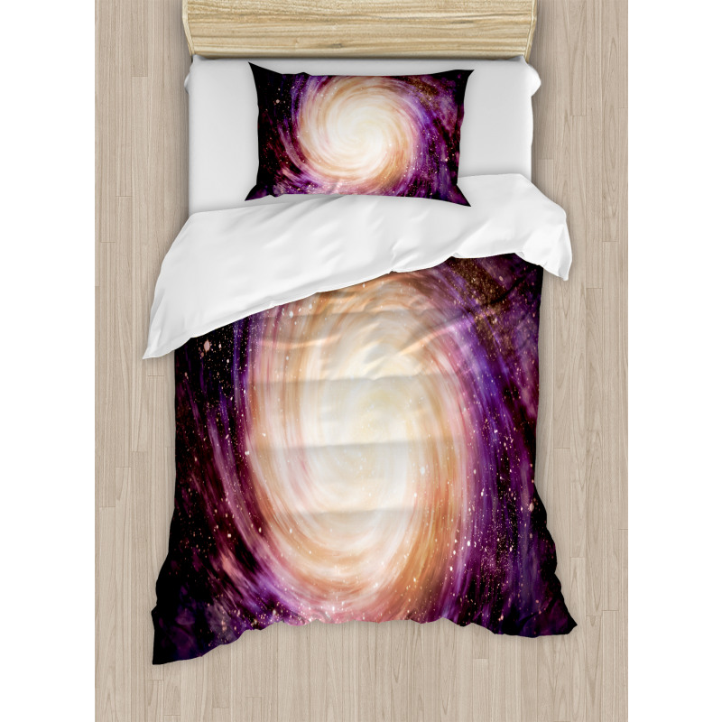 Alluring Space Hole Duvet Cover Set