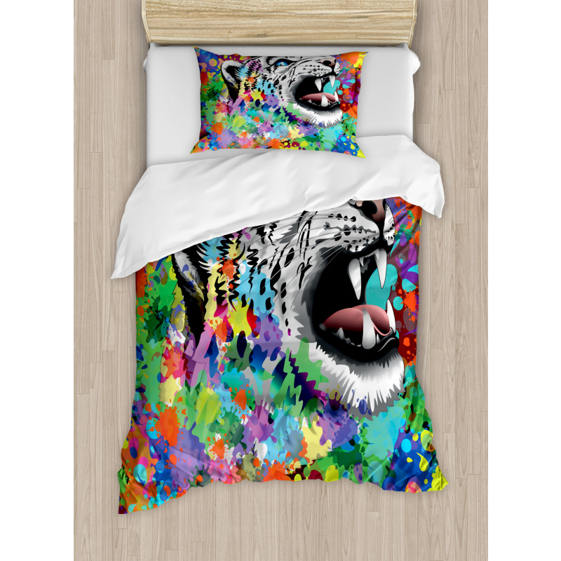 Leopard Wild Animals Duvet Cover Set