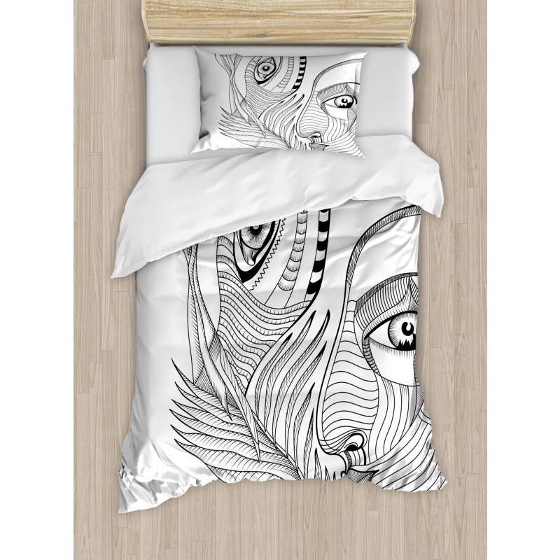 Trippy Abstract Duvet Cover Set