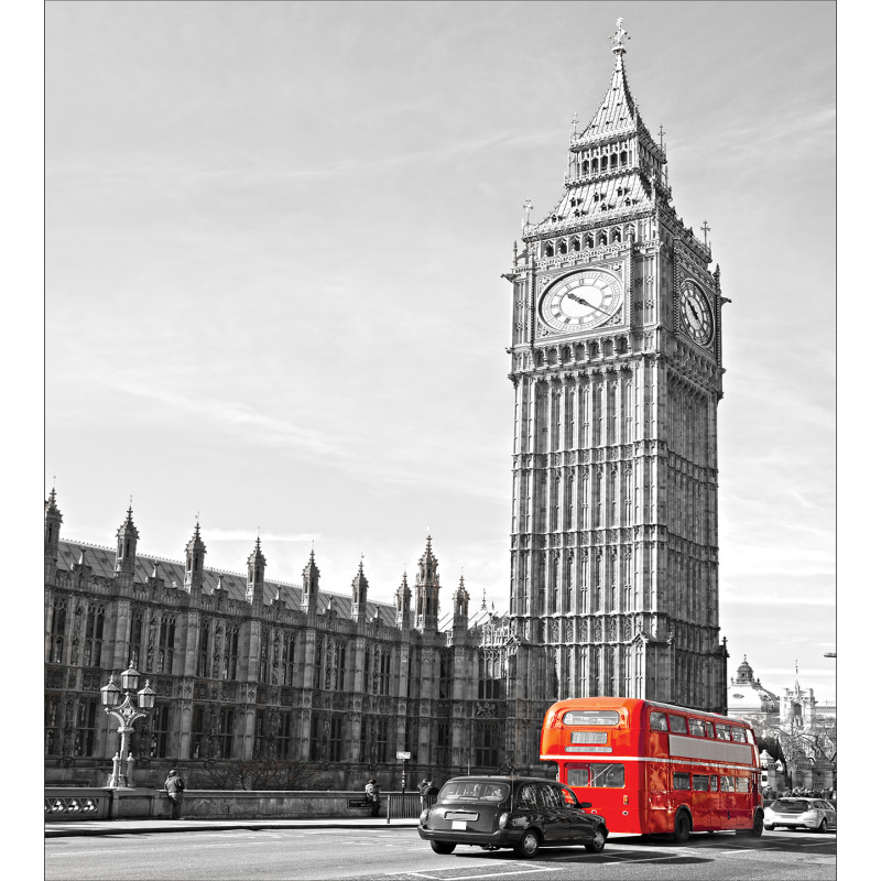 Capital of England Tourist Duvet Cover Set