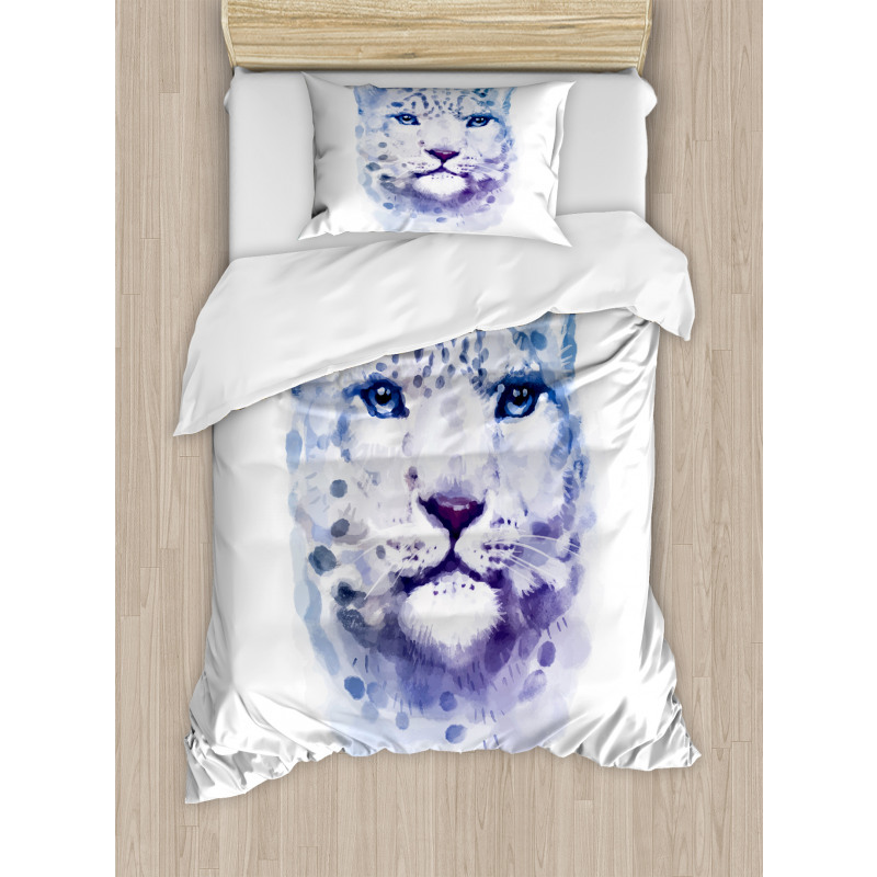 Leopard Wild Cat Duvet Cover Set