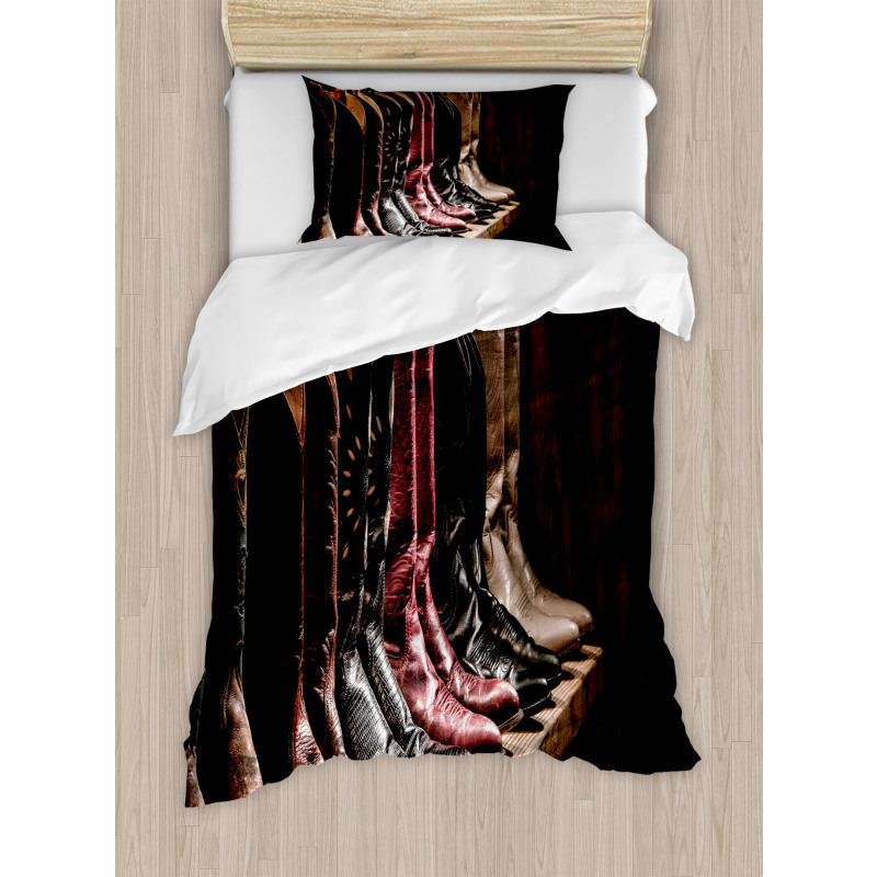 Cowgirl Rodeo Duvet Cover Set