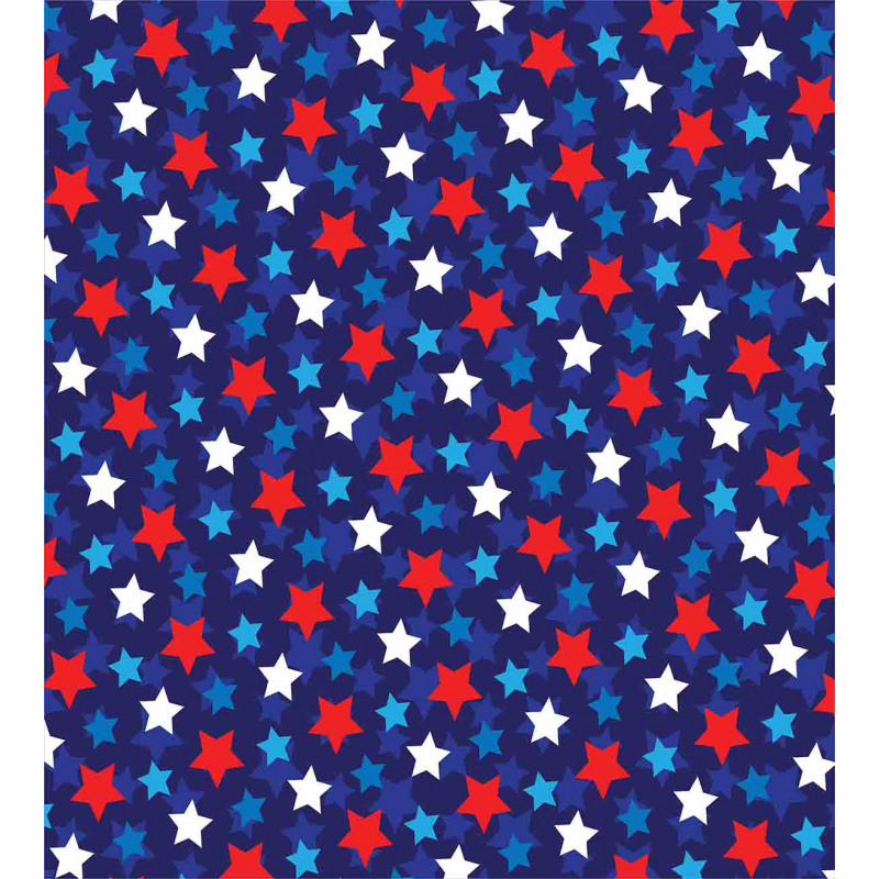American Flag Stars Duvet Cover Set