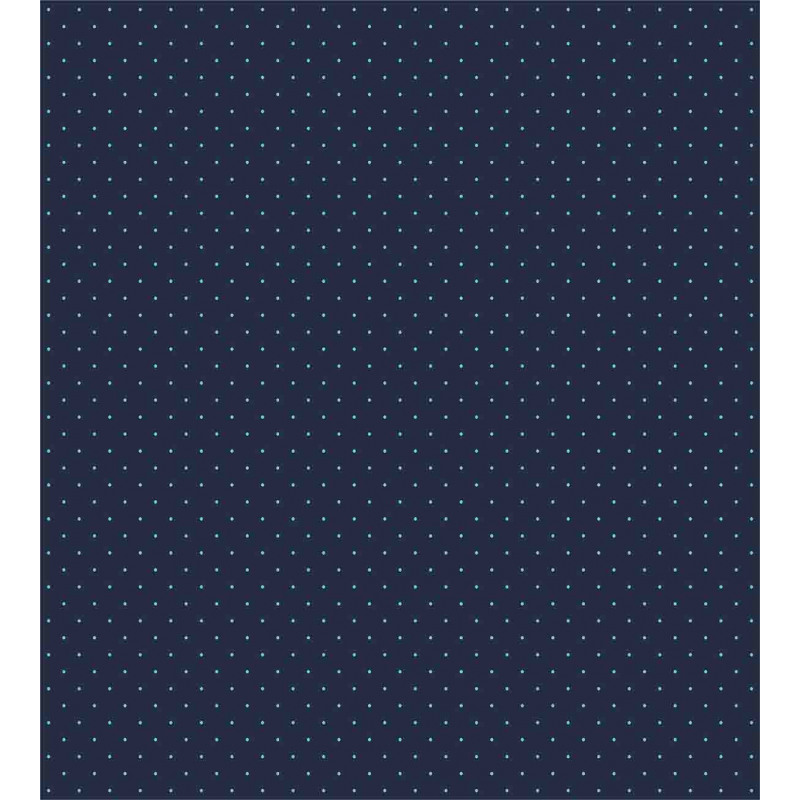 Blue Dots Retro Style Duvet Cover Set