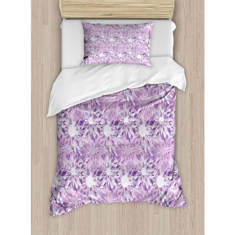 Digital Floral Design Duvet Cover Set