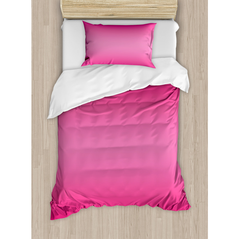 Modern Pink Room Design Duvet Cover Set