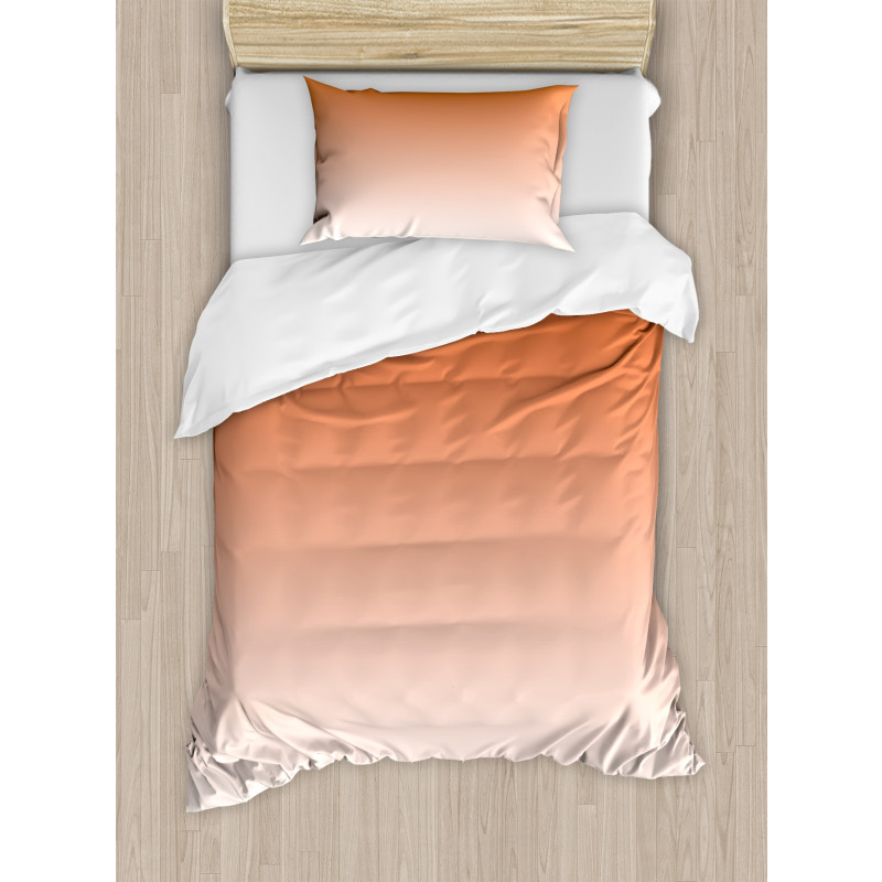 Sunset in Hot Desert Duvet Cover Set