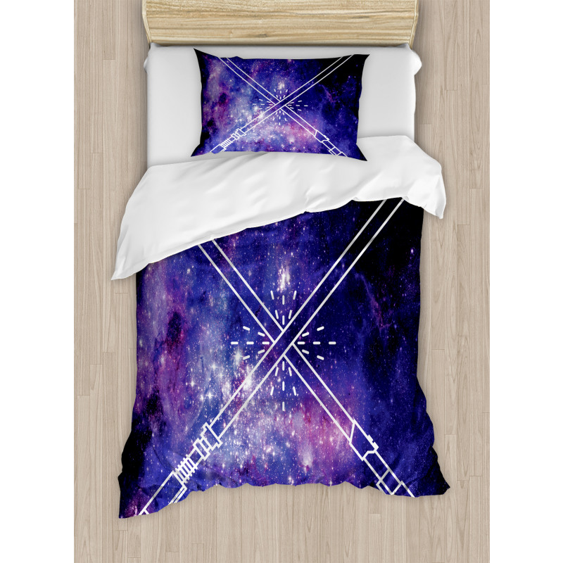 Outer Space Fantasy Duvet Cover Set