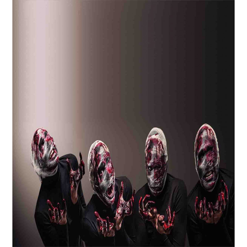 Screaming Scary Zombies Duvet Cover Set