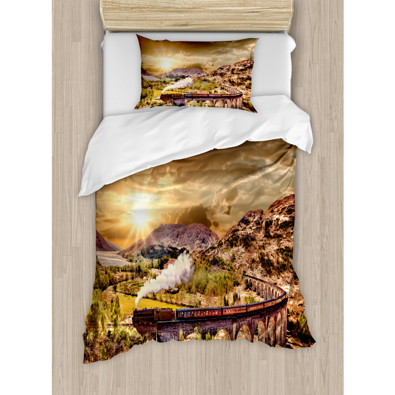 Famous Train Station Duvet Cover Set