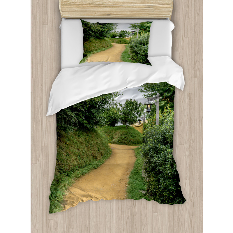 Elf Path in Woods Duvet Cover Set