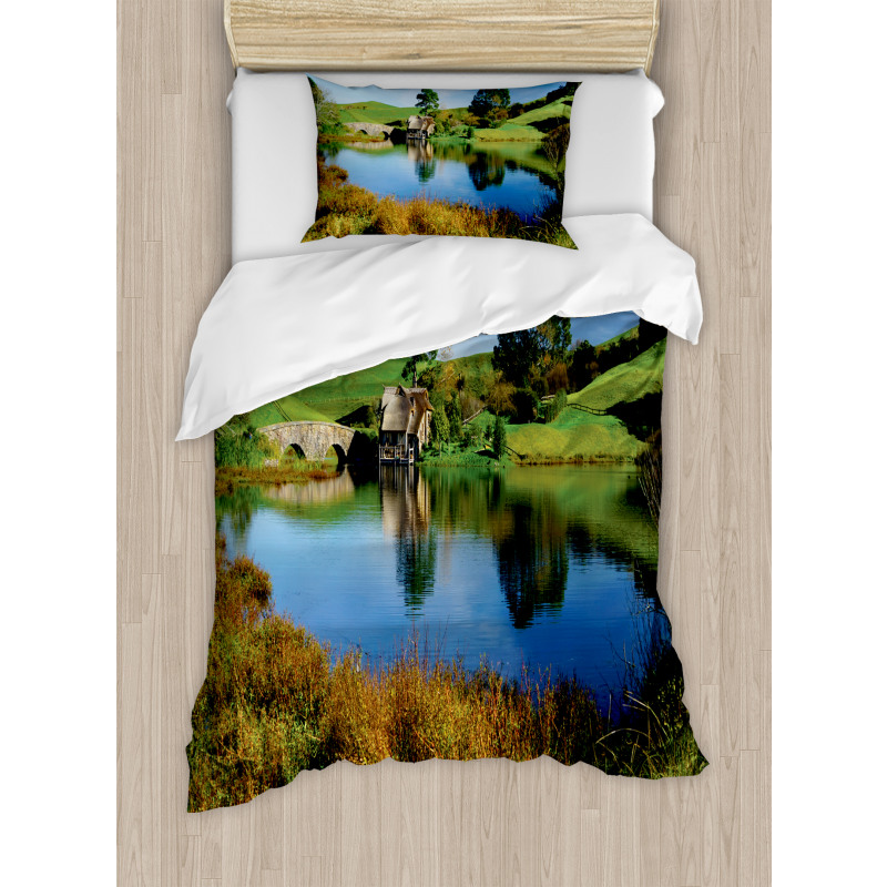 Hobbit Land Village House Duvet Cover Set