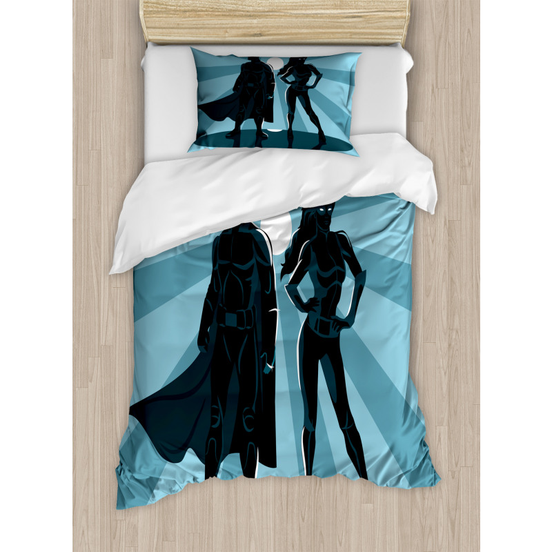 Unisex Costume Cape Duvet Cover Set