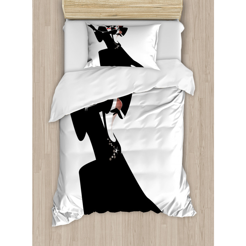 Romantic Dance Partners Duvet Cover Set