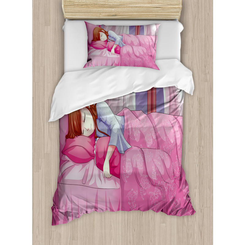 Japanese Animal Manga Duvet Cover Set