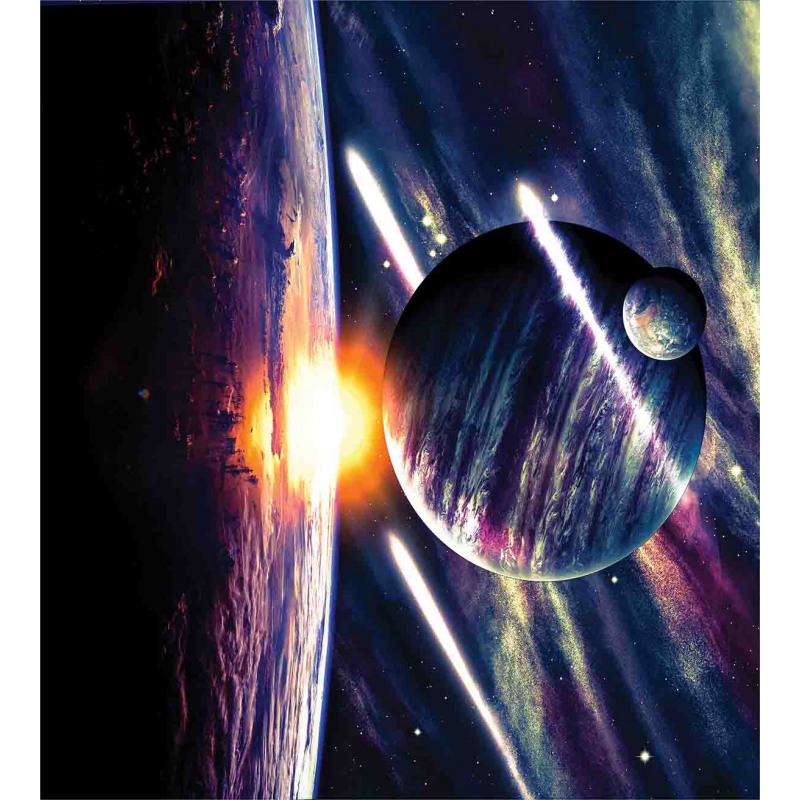 Planet Earth Stardust Duvet Cover Set