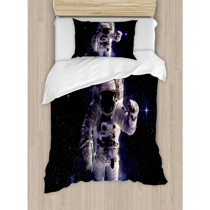 Stardust Nebula Space Duvet Cover Set