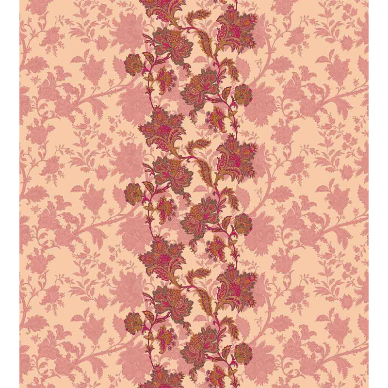 Vibrant Boho Flowers Duvet Cover Set