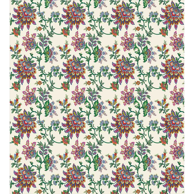 Colorful Flowers Duvet Cover Set