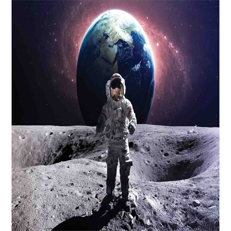Brace Astronaut Cosmos Duvet Cover Set