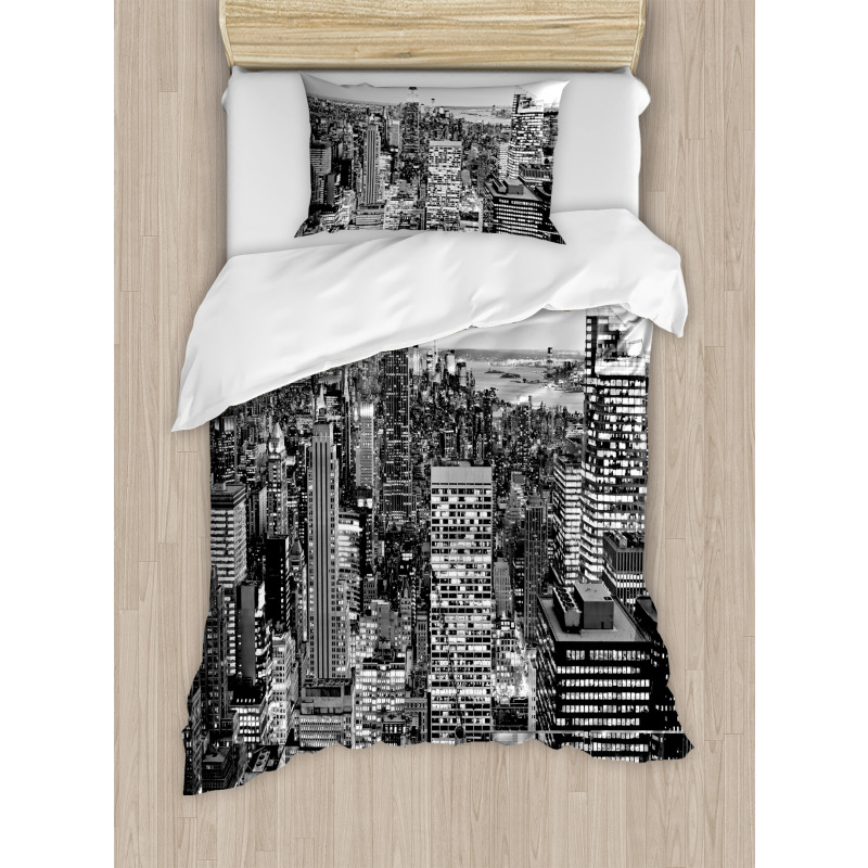 New York Manhattan Duvet Cover Set