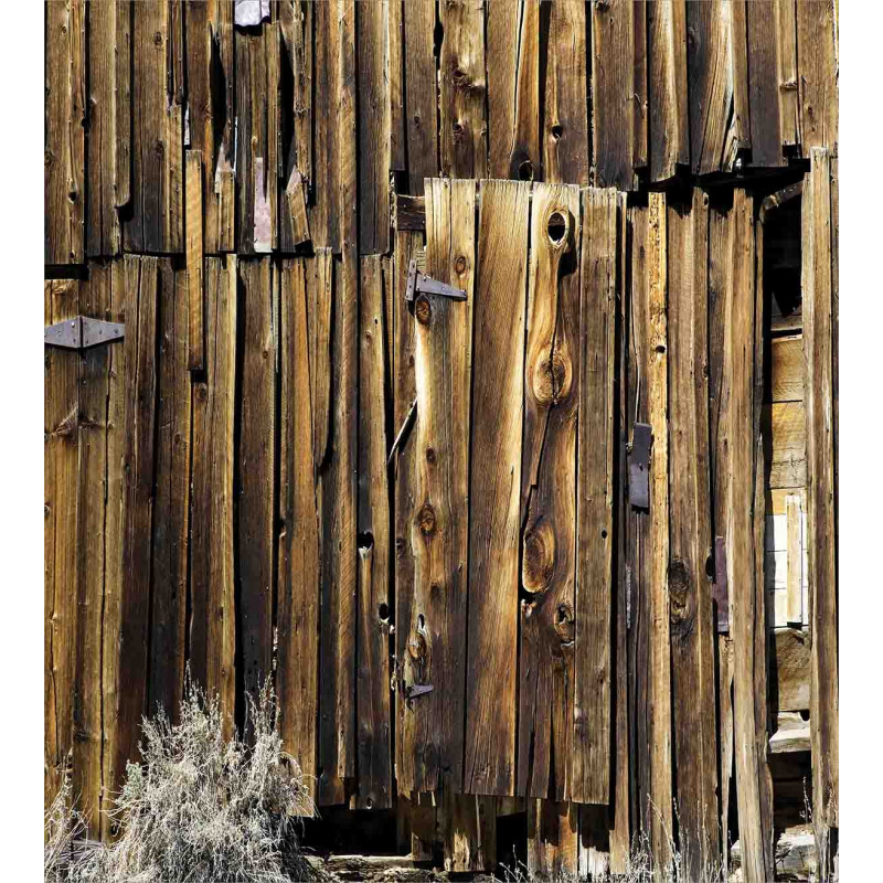 Oak Barn Timber Door Duvet Cover Set