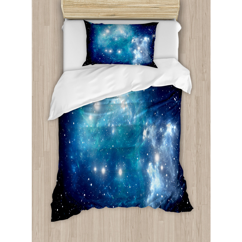 Mystical Supernova Stars Duvet Cover Set