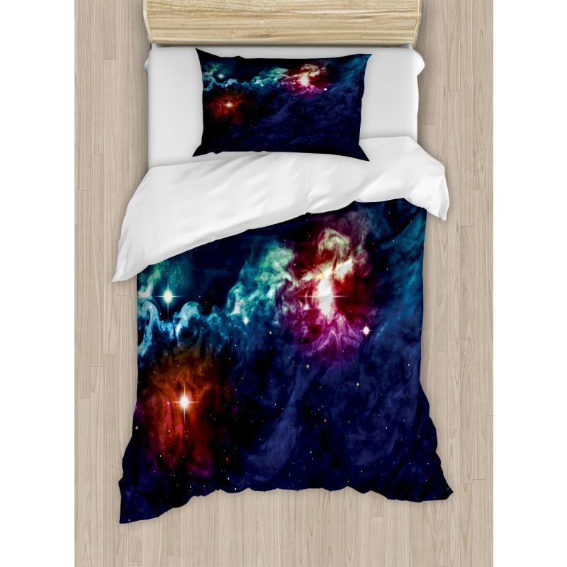 Cosmos Galactic Star View Duvet Cover Set