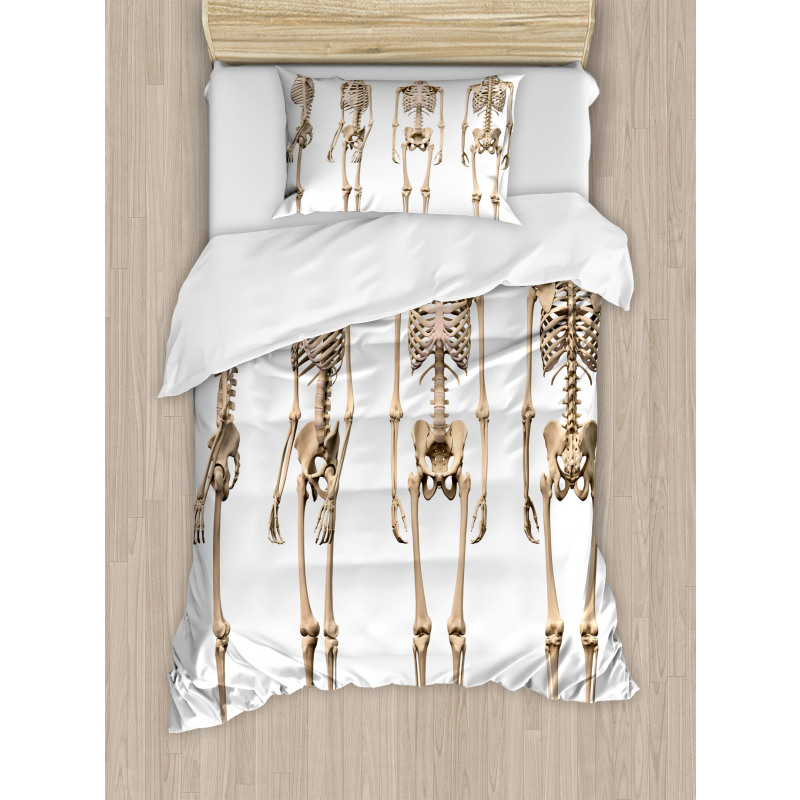 Medical Skeleton Duvet Cover Set