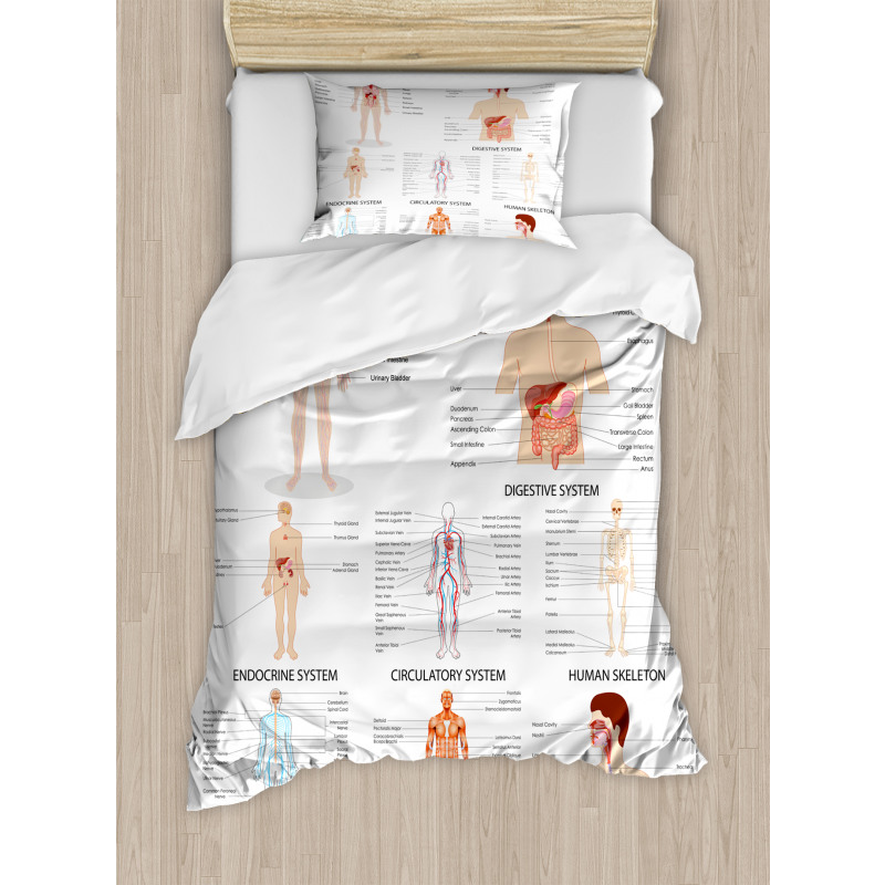 Different Bodies Duvet Cover Set