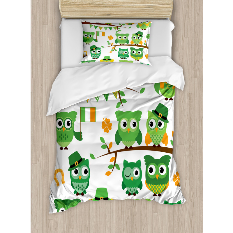 Ir˝sh Owls Duvet Cover Set