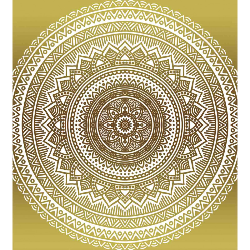 Ombre Mandala Flower Duvet Cover Set