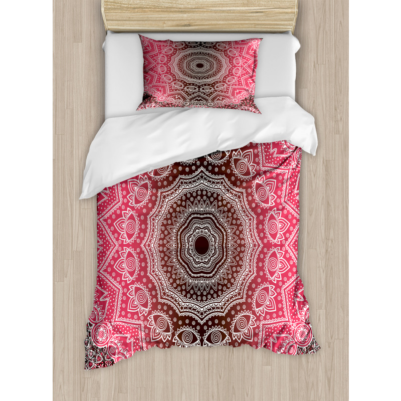 Retro Bohemian Ombre Duvet Cover Set