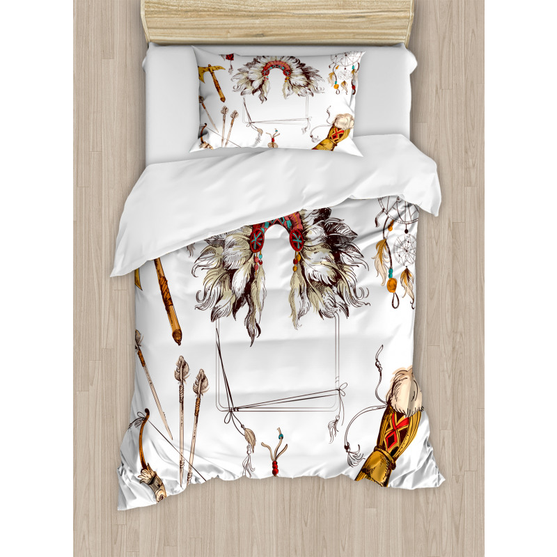 Chef Old Feather Duvet Cover Set
