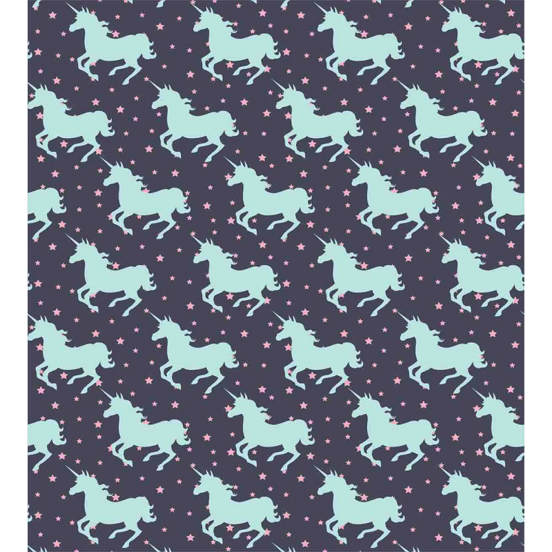 Unicorn Spot Stars Duvet Cover Set