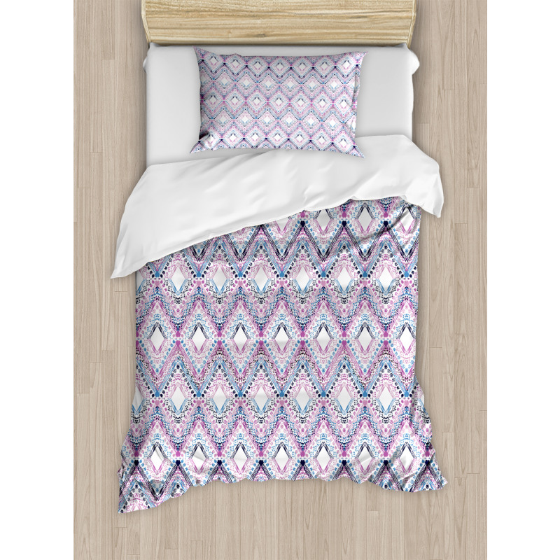 Abstract Tribal Pattern Duvet Cover Set
