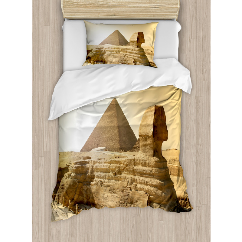 Egptian Pyramids Duvet Cover Set