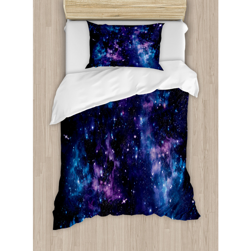 Mystical Sky with Star Duvet Cover Set