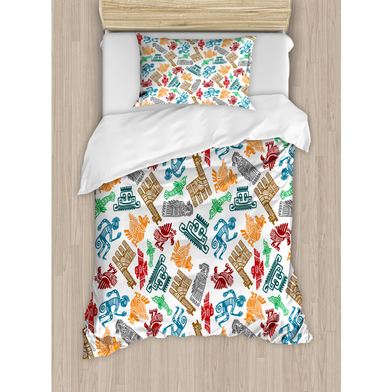 Mayan and Aztec Duvet Cover Set