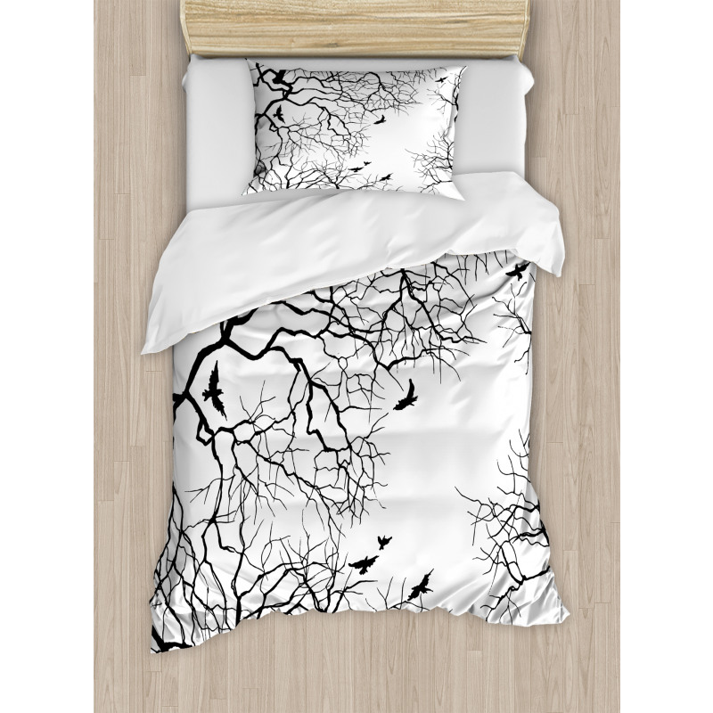 Twiggy Tree Branches Duvet Cover Set