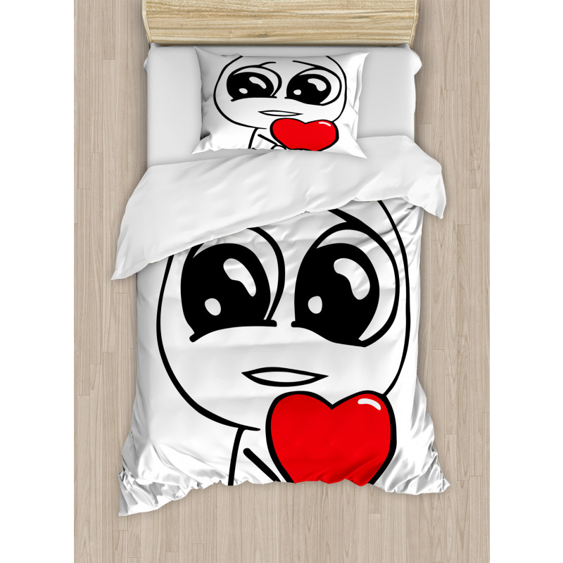 Lover Romance Meme Duvet Cover Set