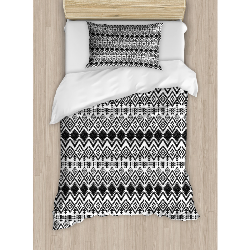 Modern Line Zig Zag Duvet Cover Set